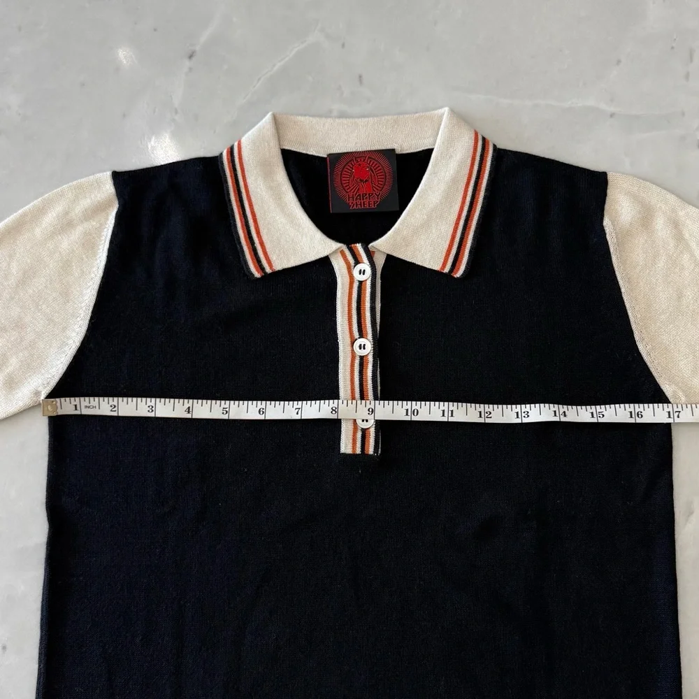 Happy Sheep Polo Sweater - Picture 4 of 7